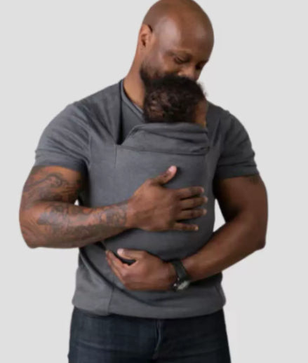 Dad Multifunctional Clothes Kangaroo Mummy Vest Long Sleeve